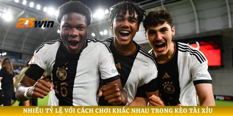 Nhiều tỷ lệ với cách chơi khác nhau trong kèo tài xỉu